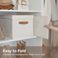 Fabric Storage Bins with Lids (3 Count)