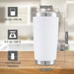 20 oz Tumblers Bulk Stainless Steel Tumbler with Lid (6 Count)
