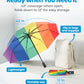 Windproof Compact Umbrellas for Rain