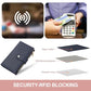 Wallet for Women RFID Blocking Leather Trifold Clutch Wallet Credit Card Holder Ladies Travel Wallet Purse with Passport