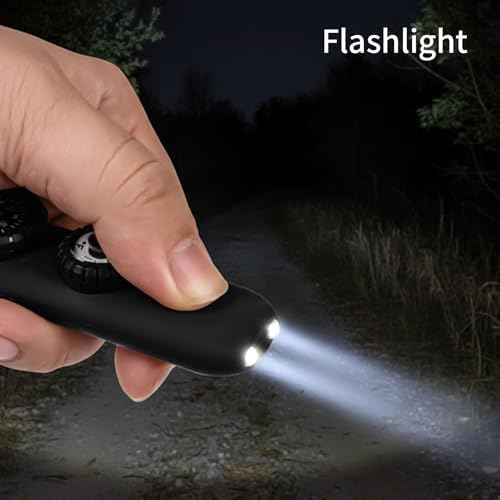 Multifunctional Survival Emergency Whistle for Kids with Compass Hiking Survival (2 Count)