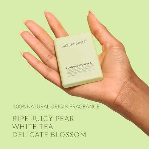 Refillable Hand Sanitizer Pear Blossom Tea 3 (2 Fl Oz)