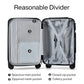 29 Inch Expandable Large Checked Luggage with 8 Spinner Wheels