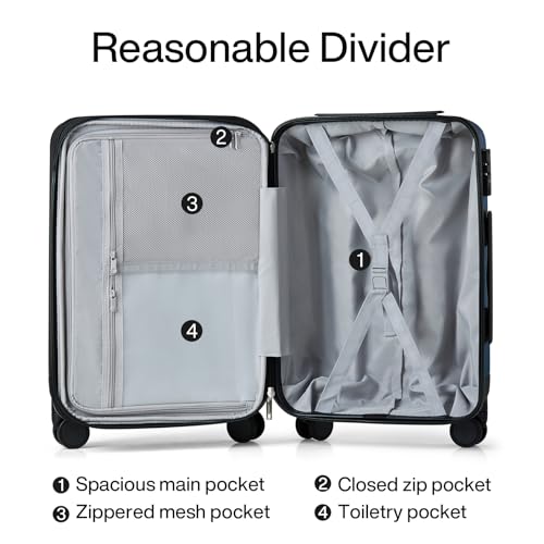 Expandable Hard Shell Luggage Sets (3 Count)