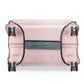 4 Piece Expandable Hardshell Pink Luggage Sets with Spinner Wheels (3 Count)