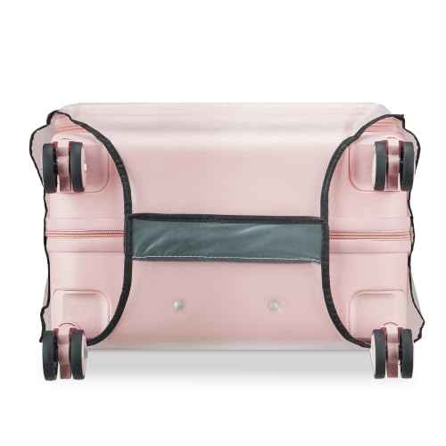 4 Piece Expandable Hardshell Pink Luggage Sets with Spinner Wheels (3 Count)