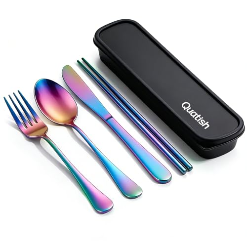 Travel Utensils with Case (5 Count)