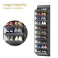 10 Tiers Mesh Over Door Shoe Organizer Storage