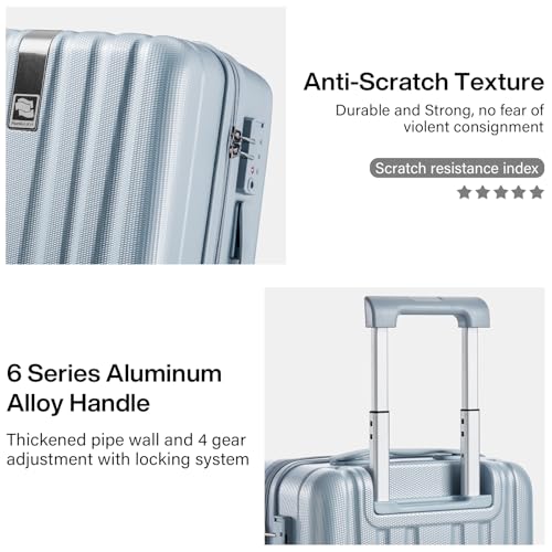 16 inch Underseat Carry on Suitcases with Wheels