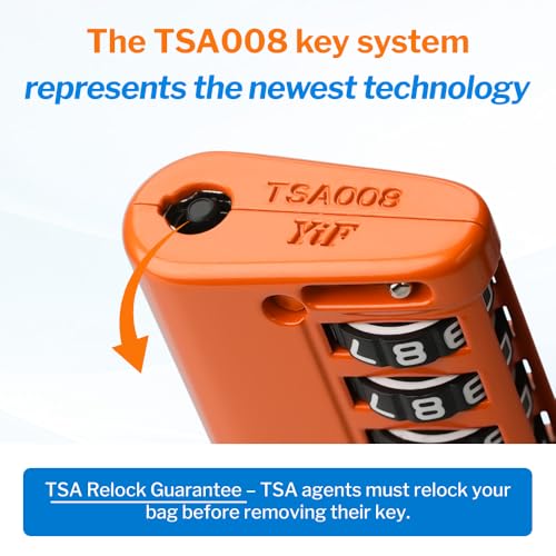 Open Alert TSA Approved Luggage Locks (4 Count)
