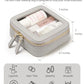 Clear Makeup Case Toiletry Bag Travel Medium Clear Cosmetic Bag with Zipper (2 Count)