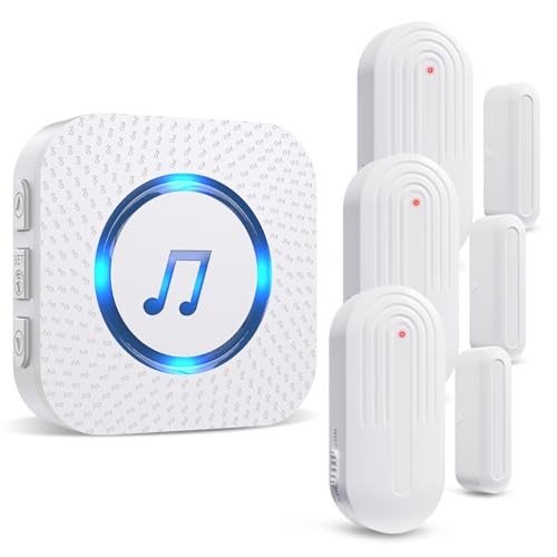 Door Chime Alarm When Open for Kids Safety (4 Count)