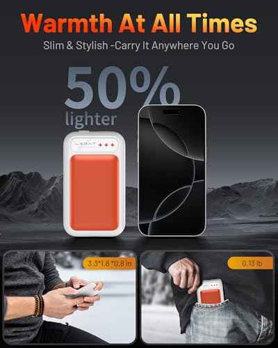 Hand Warmers Rechargeable 2 Pack (2 Count)