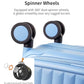 Expandable Top Open 24 Inch Checked Luggage with Spinner Wheels