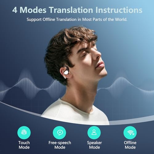 AI Language Translation Earbuds Real Time