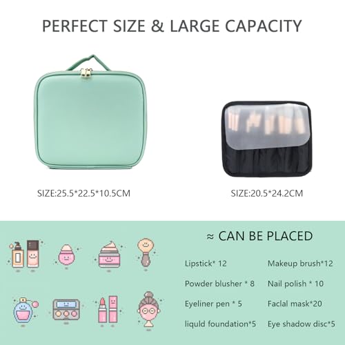 Makeup Bag with Led Mirror