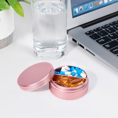 Metal Pill Case for Purse