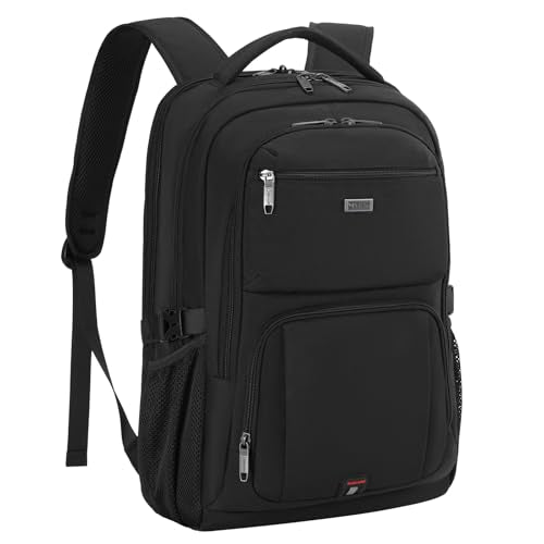 17 Inch Laptop Backpack for Travel Water Resistant College Backpack for Men Women Laptop Bag with USB Charging Port