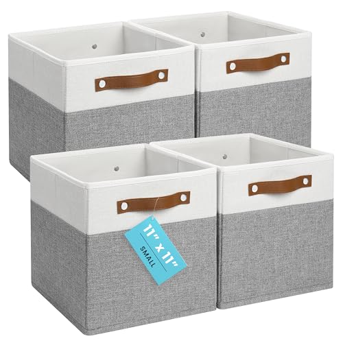 11x11 Cube Storage Bins (4 Count)