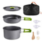 8pcs Camping Cooking Set for 1