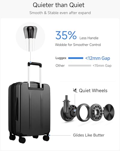 Carry On Front Pocket Expandable Suitcase