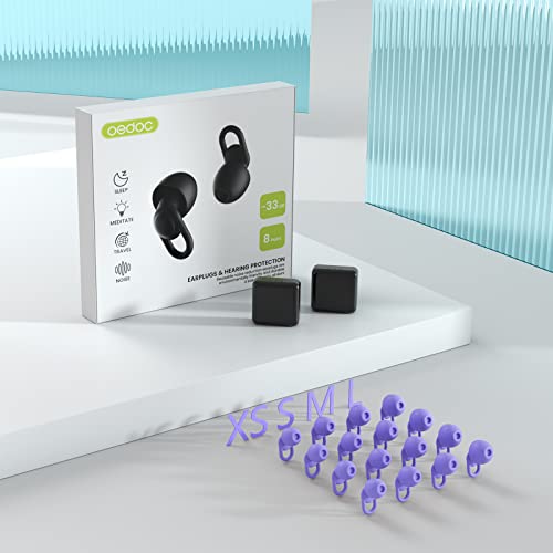 Silicone Ear Plugs for Noise Reduction (8 Count)