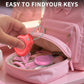 for AirTag Holder Case with Keychain 1st (4 Count)