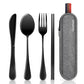 Travel Utensils with Case (5 Count)