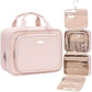 Travel Toiletry Bag for Women Hanging Organizer Makeup Case Pockets