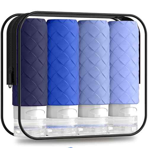 Travel Bottles for Toiletries (4 Count)