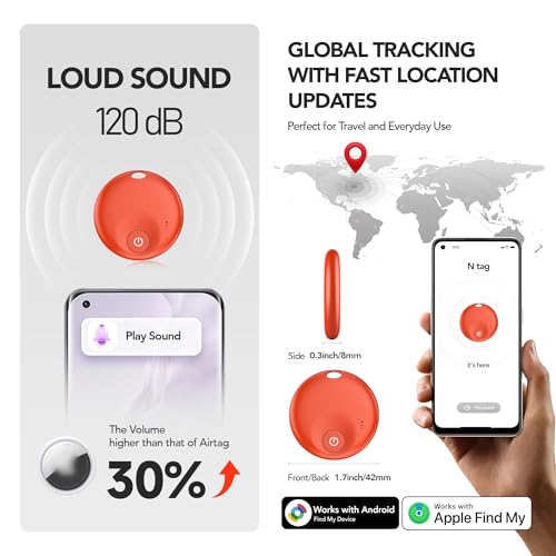 FindTag Duo Dual System Tracker for iOS or Android