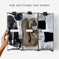 Parcel Clear Travel Kit with Zipperless Magnetic Closure