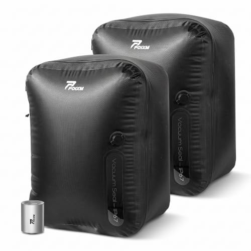 Vacuum Bags for Travel with Wireless Pump (3 Count)