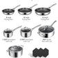 Pots and Pans Set Non Stick (14 Count)