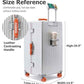 Super Large Aluminum Frame Checked Luggage