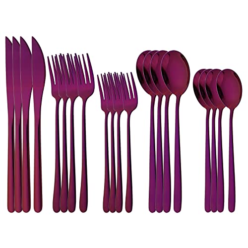 20 Pieces Silverware Set 304 Stainless Steel