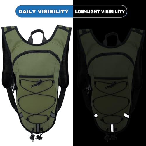 Lightweight Hydration Backpack 2L Water Bladder Pack
