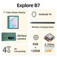 B7 Color ePaper Tablet 7 Inch 8+128GB Ebook Reader with 4G Calling