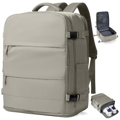 Large Travel Backpack Carry On for Women Man Waterproof Gym Backpacks with Laptop Compartment Mochila de Viaje Teacher Personal Item Backpack Rucksack Airplane Accessories Must Haves
