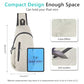 Small Sling Bag Lightweight Crossbody Bag for Women Men Hiking Backpack Travel Shoulder Bags Chest Daypack for Gym Work Casual Cycling Sports Z1