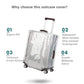 26 Inch Waterproof Clear Suitcase Cover