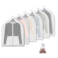 6 Pack Short Garment Bags (12 Count)