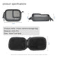 Black PU Mini Carrying Case for for INSTA 360 ace pro2