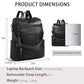 Vegan Leather Laptop Backpack for Women 15.6 inch Work Backpack Fashion Travel Backpack Purse for Business College