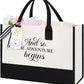 Initial Tote Bag