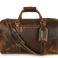 Aaron Leather Duffle Bag for Men