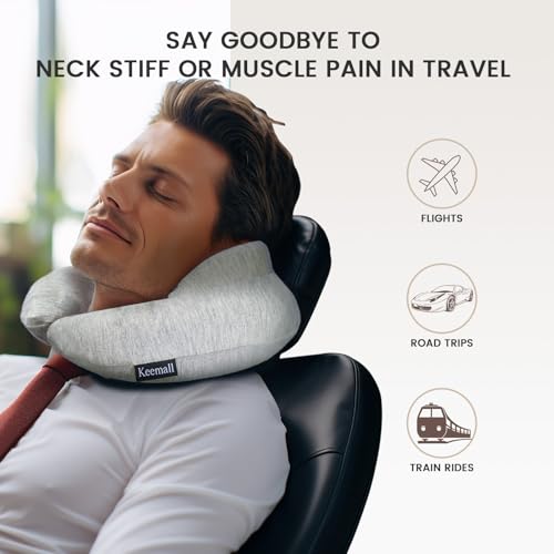 Inflatable Travel Neck Pillow Plane