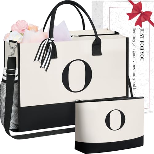 Personalized Initial Tote Bag