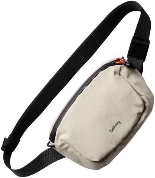Bellroy Lite Belt Bag (versatile crossbody bag, fanny pack) - Ash