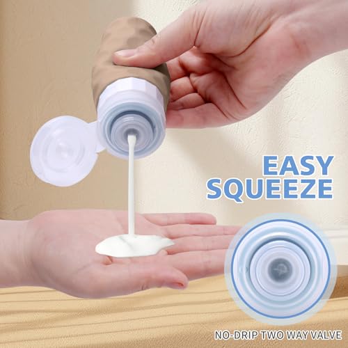 Travel Bottles for Toiletries (4 Count)